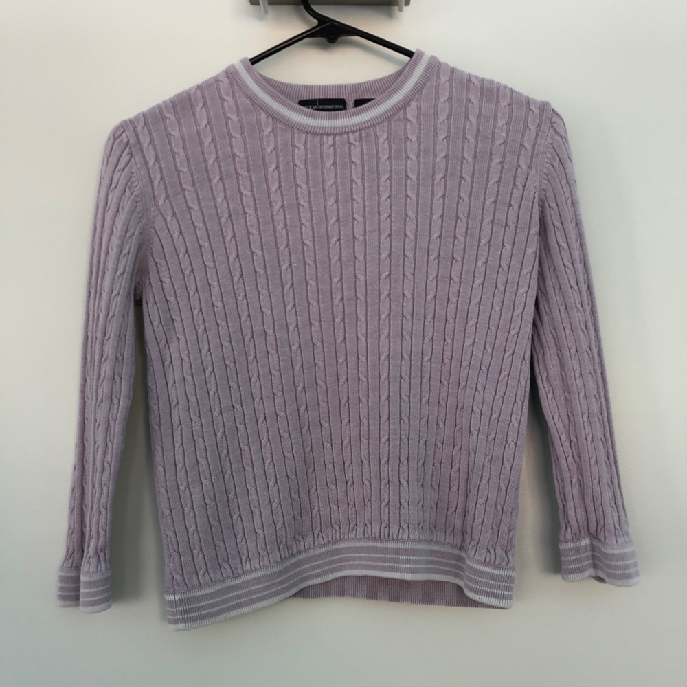 Crew neck sweater